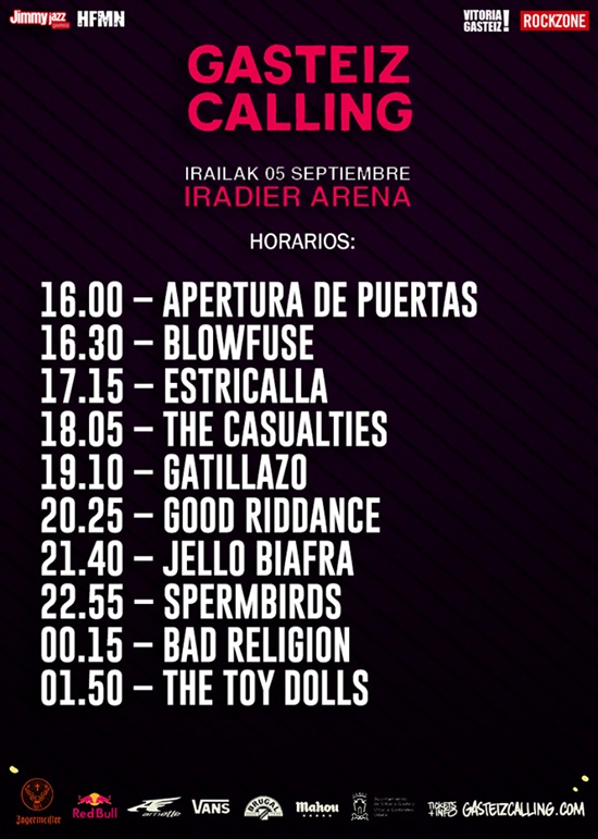 BAD RELIGION + Suicidal Tendencies + Millencolin (de gira por la península) - Página 11 20150825-gasteiz