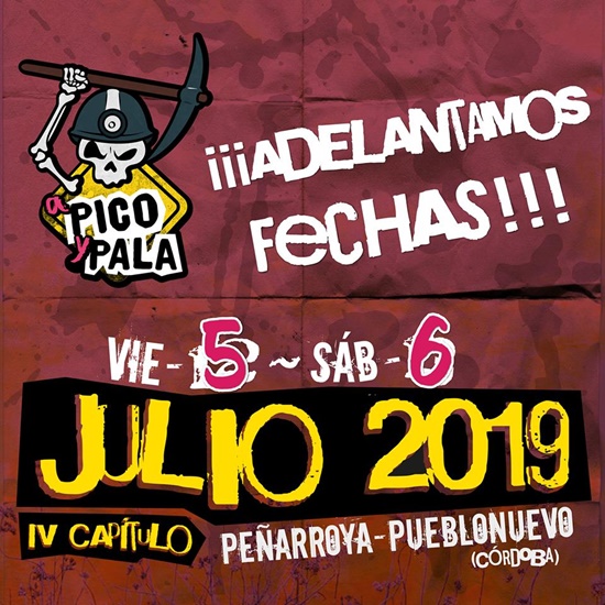 El Festival A Pico y Pala se adelanta una semana